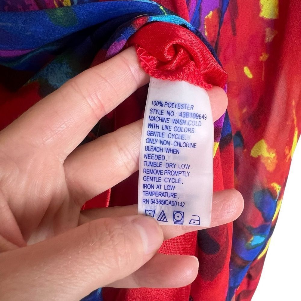 NWT! Peter Nygard patterned tunic. Size medium‎ - Picture 5 of 8